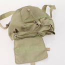 PRADA Rucksack Nylon Beige Silber Original bs33449-10