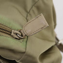 PRADA Rucksack Nylon Beige Silber Original bs33449-25