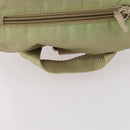 PRADA Rucksack Nylon Beige Silber Original bs33449-7