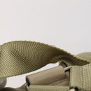 PRADA Rucksack Nylon Beige Silber Original bs33449-8