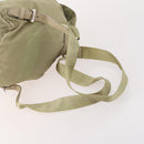 PRADA Rucksack Nylon Beige Silber Original bs33449-9