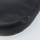 Salvatore Ferragamo Shoulder Bag Leather Black Silver Auth bs33458-9