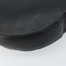 Salvatore Ferragamo Shoulder Bag Leather Black Silver Auth bs33458-14