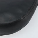 Salvatore Ferragamo Shoulder Bag Leather Black Silver Auth bs33458-15
