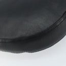 Salvatore Ferragamo Shoulder Bag Leather Black Silver Auth bs33458-16
