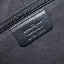 Salvatore Ferragamo Shoulder Bag Leather Black Silver Auth bs33458-12