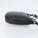Salvatore Ferragamo Shoulder Bag Leather Black Silver Auth bs33458-3