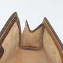 GUCCI GG Supreme Web Sherry Line Bag PVC Beige 41 011 2125 28 Auth bs33459-10