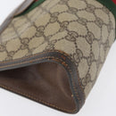 GUCCI GG Supreme Web Sherry Line Bag PVC Beige 41 011 2125 28 Auth bs33459-7