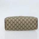 GUCCI GG Supreme Clutch Bag PVC Leather Beige Gold 014 58 6086 Auth bs33460-6