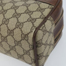 GUCCI GG Supreme Clutch Bag PVC Leather Beige Gold 014 58 6086 Auth bs33460-7