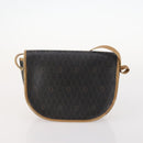Christian Dior Honeycomb Canvas Bag Leather PVC 2 Set Black Auth bs33467-10