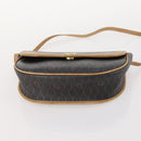 Christian Dior Honeycomb Canvas Bag Leather PVC 2 Set Black Auth bs33467-14