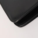 Christian Dior Honeycomb Canvas Bag Leather PVC 2 Set Black Auth bs33467-7