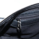 Chloe Shoulder Bag Canvas Black Silver Auth bs33468-22