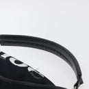 Chloe Shoulder Bag Canvas Black Silver Auth bs33468-8