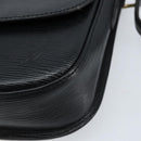 LOUIS VUITTON Epi Saint Cloud GM Shoulder Bag Black Noir M52192 LV Auth bs33474-14
