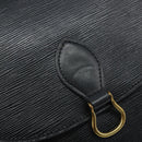 LOUIS VUITTON Epi Saint Cloud GM Shoulder Bag Black Noir M52192 LV Auth bs33474-18
