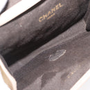 CHANEL Matelasse Ketting Schoudertas Lamsleer Beige Goud CC Auth bs33475-18