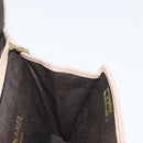 CHANEL Matelasse Ketting Schoudertas Lamsleer Beige Goud CC Auth bs33475-19