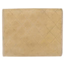 CHANEL Matelasse Ketting Schoudertas Lamsleer Beige Goud CC Auth bs33475-4