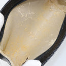 CHANEL Pouch Caviar Skin Black Gold CC Auth bs33477-9