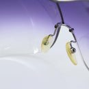 PRADA Sunglasses plastic Purple Auth bs33479-8