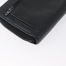 CHANEL Lange Geldbörse Caviar Leder Schwarz CC Auth bs33480-15