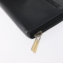 CHANEL Lange Geldbörse Caviar Leder Schwarz CC Auth bs33480-16