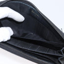 CHANEL Lange Geldbörse Caviar Leder Schwarz CC Auth bs33480-18