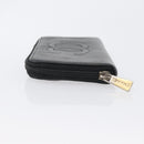 CHANEL Lange Geldbörse Caviar Leder Schwarz CC Auth bs33480-4