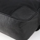 GUCCI Guccissima Shoulder Bag Canvas Black Silver 162410 Auth bs33484-15