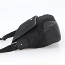 GUCCI Guccissima Shoulder Bag Canvas Black Silver 162410 Auth bs33484-3