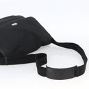 GUCCI Guccissima Shoulder Bag Canvas Black Silver 162410 Auth bs33484-7