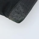 GUCCI GG Canvas Shoulder Bag Black Silver 145857 Auth bs33485-16