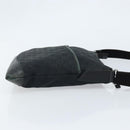 GUCCI GG Canvas Shoulder Bag Black Silver 145857 Auth bs33485-3