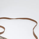 Christian Dior Honeycomb Canvas Shoulder Bag PVC Beige Gold Auth bs33486-9