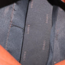 LOEWE Umhängetasche Leder Braun Silber Auth bs33487-11