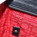 Christian Dior Tote Bag Leather Black Silver Auth bs33488-20
