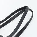 Christian Dior Tote Bag Leather Black Silver Auth bs33488-8