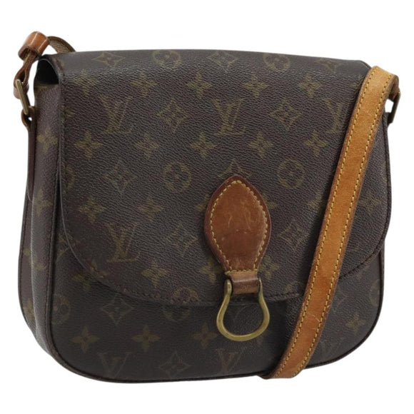 LOUIS VUITTON Monogram Saint Cloud GM Shoulder Bag M51242 LV Auth bs33497