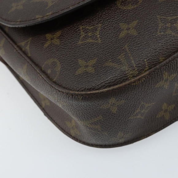 LOUIS VUITTON Monogram Saint Cloud GM Shoulder Bag M51242 LV Auth bs33497