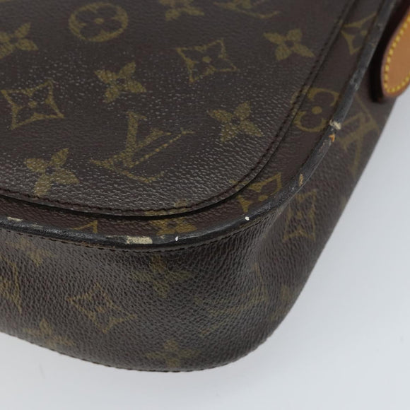 LOUIS VUITTON Monogram Saint Cloud GM Shoulder Bag M51242 LV Auth bs33497