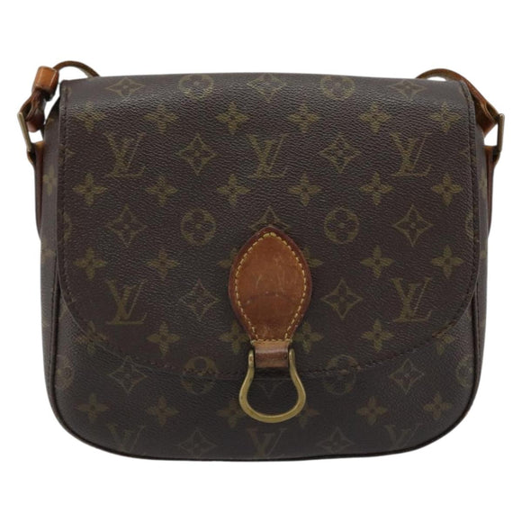 LOUIS VUITTON Monogram Saint Cloud GM Shoulder Bag M51242 LV Auth bs33497