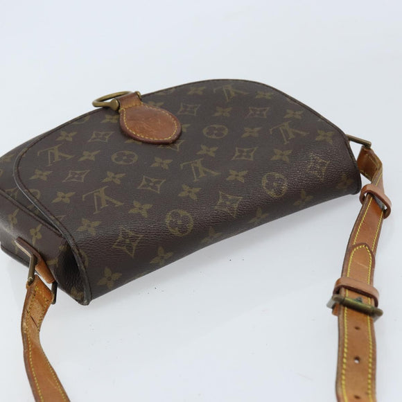 LOUIS VUITTON Monogram Saint Cloud GM Shoulder Bag M51242 LV Auth bs33497