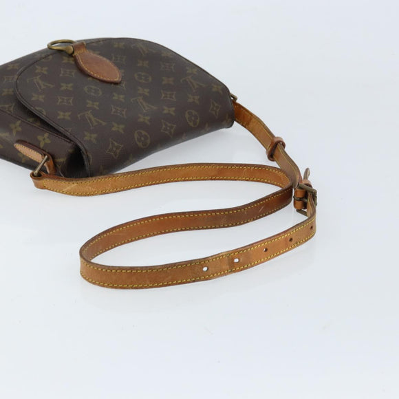LOUIS VUITTON Monogram Saint Cloud GM Shoulder Bag M51242 LV Auth bs33497