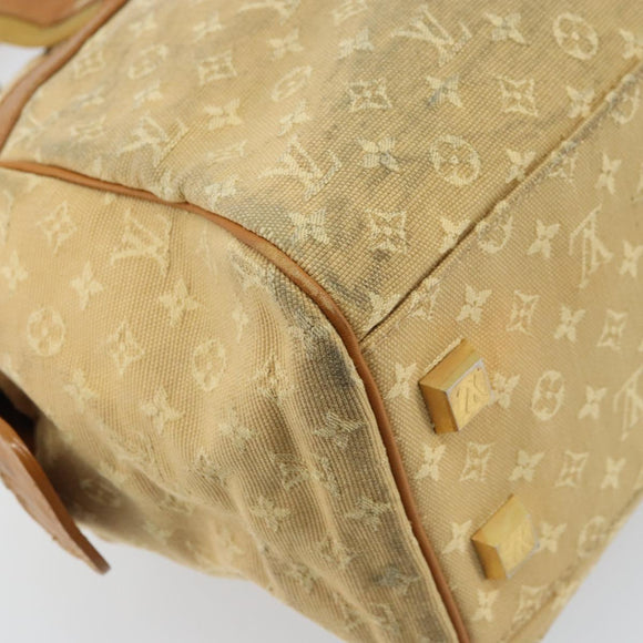LOUIS VUITTON Monogram Mini Josephine GM Handtasche Beige M92310 LV Auth bs33498