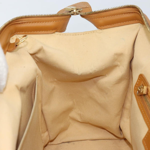 LOUIS VUITTON Monogram Mini Josephine GM Handtasche Beige M92310 LV Auth bs33498