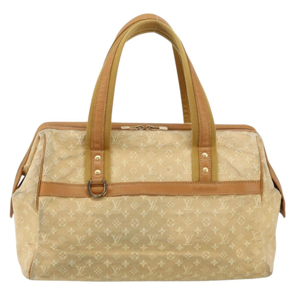 LOUIS VUITTON Monogram Mini Josephine GM Handtasche Beige M92310 LV Auth bs33498
