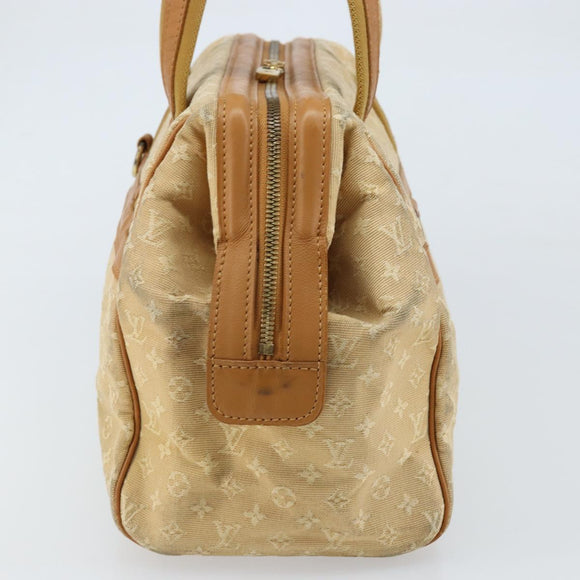 LOUIS VUITTON Monogram Mini Josephine GM Handtasche Beige M92310 LV Auth bs33498